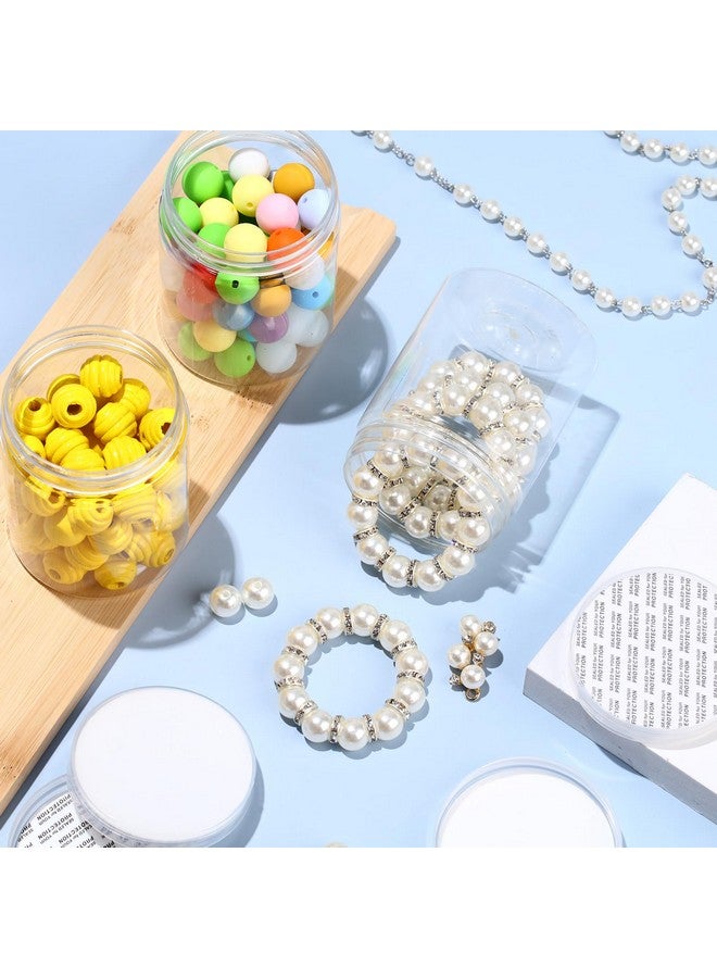 Aoriher 48 Pcs 8oz Plastic Mason Jars with Lids Round Clear Plastic Jars Containers Refillable Small Empty Plastic Storage Containers Food Jars Canisters for Kitchen Storage(Clear) - Image 5