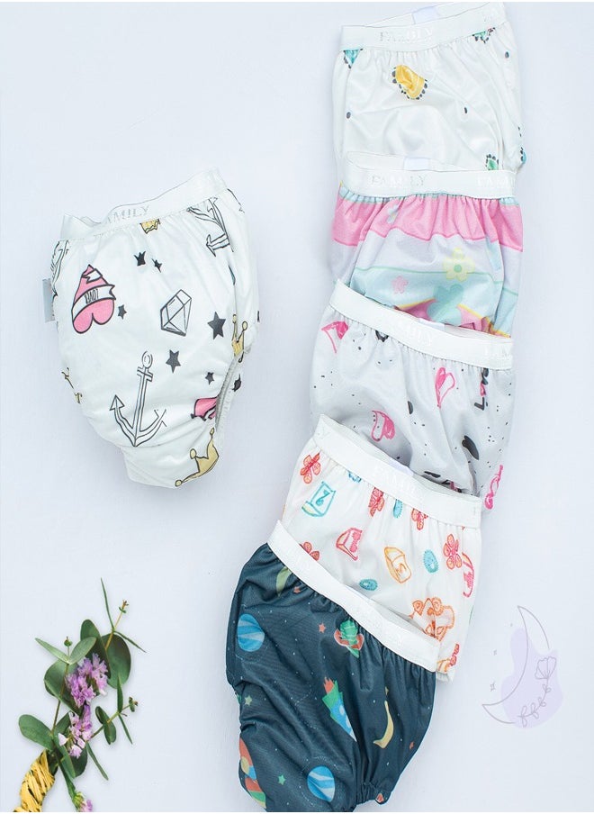 Fatah 4 Piece Of Waterproof Bloomers Washable 4 Piece (1 To 3 Years) 