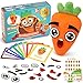 GiftAmaz Social Emotional Learning Toys Big Feelings Carrot Social Emotional Games for Kids 26 Facial Expressions 10 Educational Flashcard Preschool Learning Activities Birthday for Kid 36 - Image 2