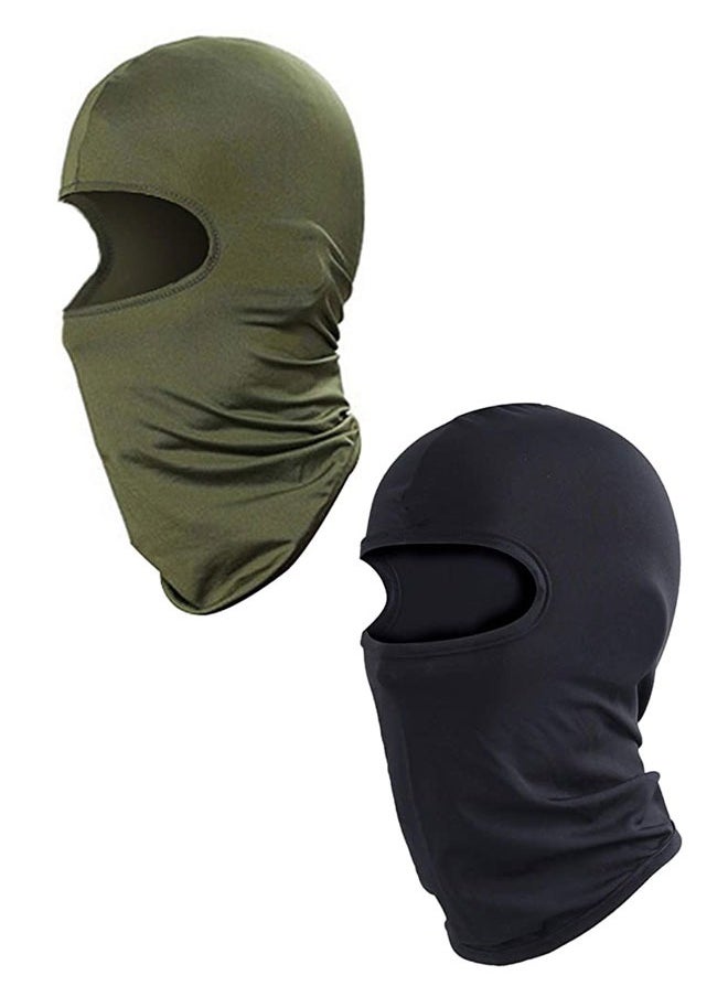 HAWAWA 2PCS Face Cover UV Sun Protection Face Covers for Sport Ski Unisex Windproof Outdoor Breathable Headwear  - Image 1