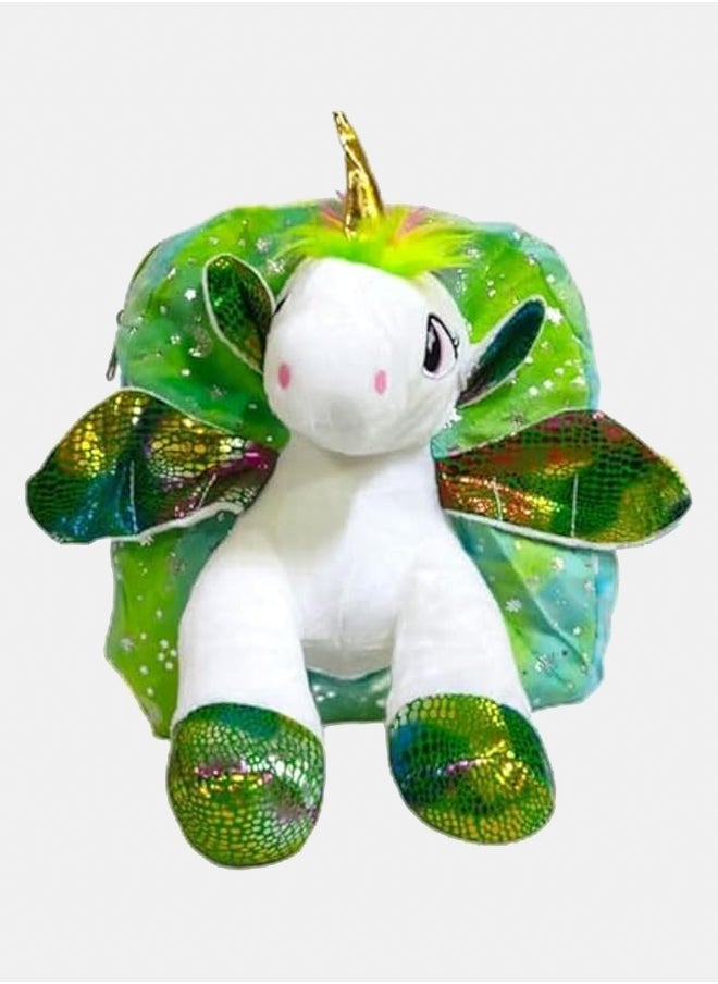 ماركة غير محددة Fashionable Backpack green hourse 