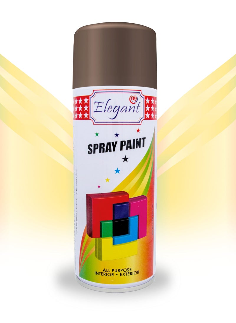 Elegant - طقم طلاء بخاخ مكون من 3 قطع بني 400 مل - Image 1