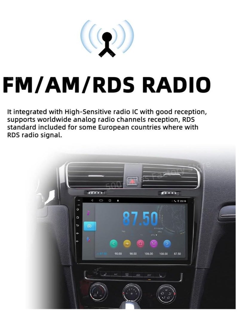 SHEZA STAR - Android Screen For Toyota Yaris 2014 To 2017 4GB RAM 64GB Memory Support Apple Carplay Android Auto Full HD Touch Screen 10 Inch built In Bluetooth USB Radio WiFi Play Store Backup Camera included - Image 1