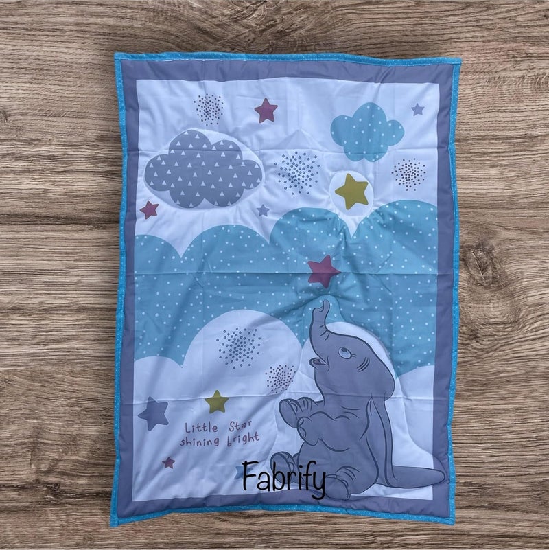 Fabrify 100 Cotton Baby Printed Mattress Godadi Rilka Bed Crib Cot Sheet Design 7 70x50 - Image 1