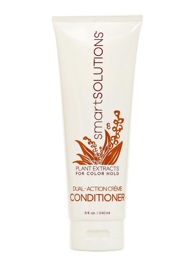 Smart Solutions Smartsolutions Dualaction Creme Conditioner ; Sulfate Paraben & Sodium Chloride Free ; Color Safe & Chemically Treated Hair Safe… (8 Fl Oz)  - Image 2