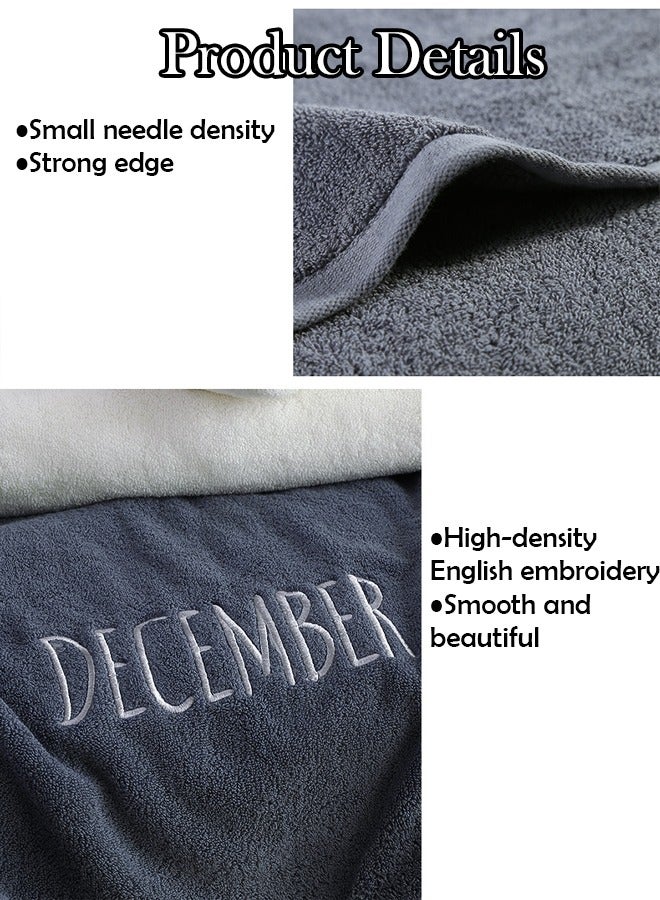 منشفة استحمام كبيرة فاخرة، مجموعة - مناسبة للبشرة الحساسة والاستخدام اليومي - منشفة ناعمة، سريعة الجفاف وذات قدرة امتصاص عالية للحمام، الصالة الرياضية، الفندق والسبا - 70×140 سم - Image 4