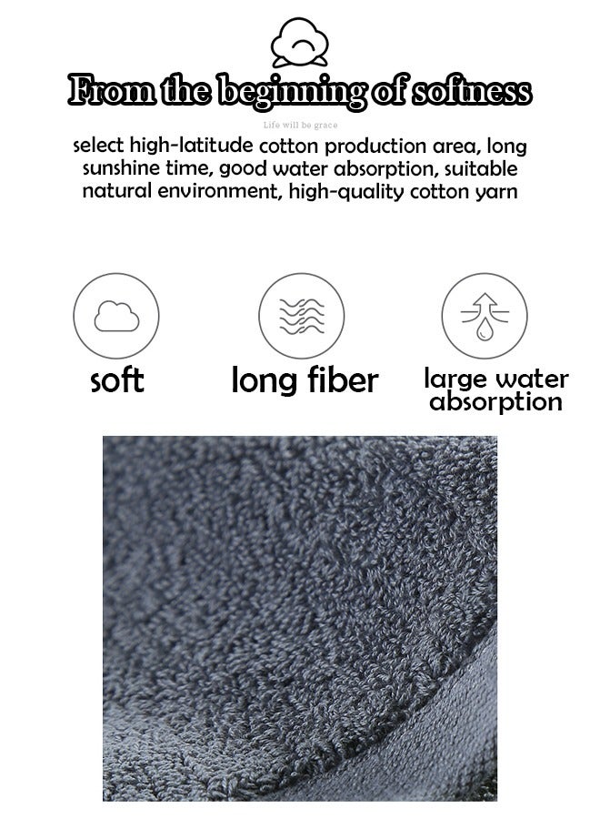منشفة استحمام كبيرة فاخرة، مجموعة - مناسبة للبشرة الحساسة والاستخدام اليومي - منشفة ناعمة، سريعة الجفاف وذات قدرة امتصاص عالية للحمام، الصالة الرياضية، الفندق والسبا - 70×140 سم - Image 5