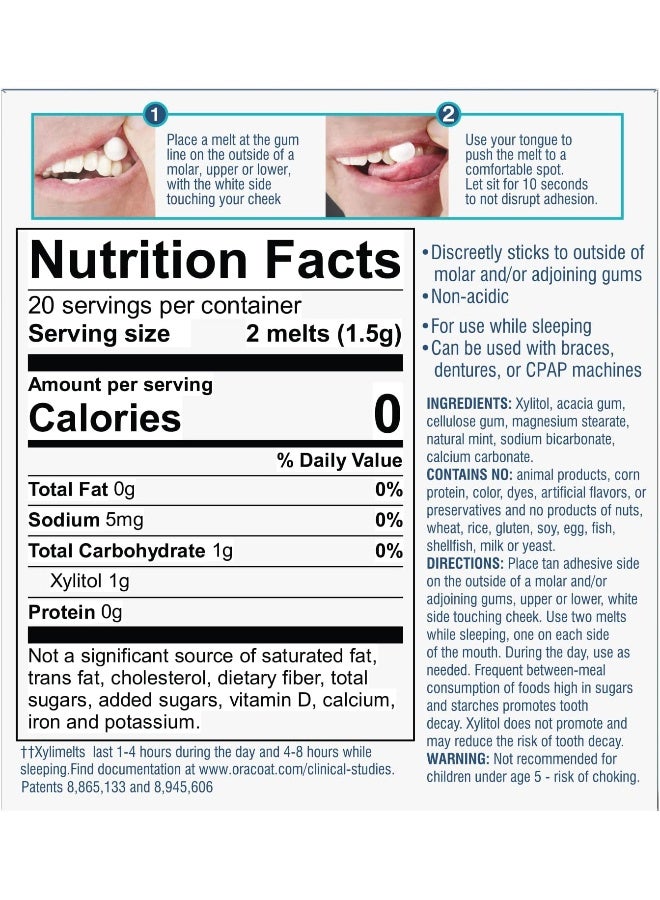 Oracoat Xylimelts 40 Count Multi - Image 2