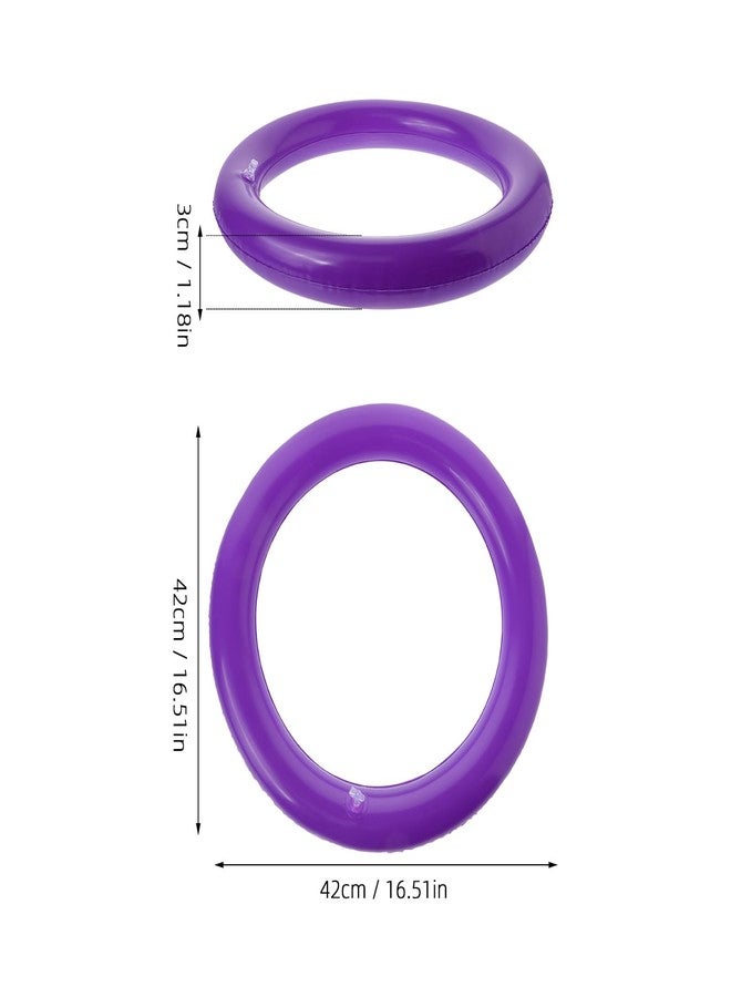 Toddmomy Inflatable Yoga Ball Base with Fixed Ring 16.53In Stable Yoga Ball Holder for Exercise Fitness Balance Support Home Gym Use - Image 4