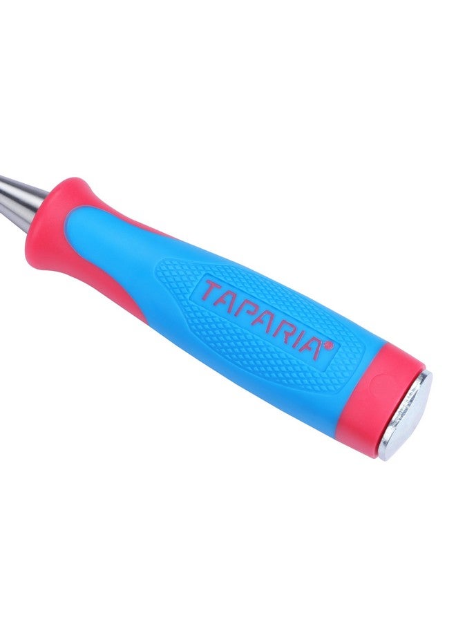 Taparia WCB32 Steel (32mm) Bevelled Edge Chisel (Blue and Silver) - Image 4
