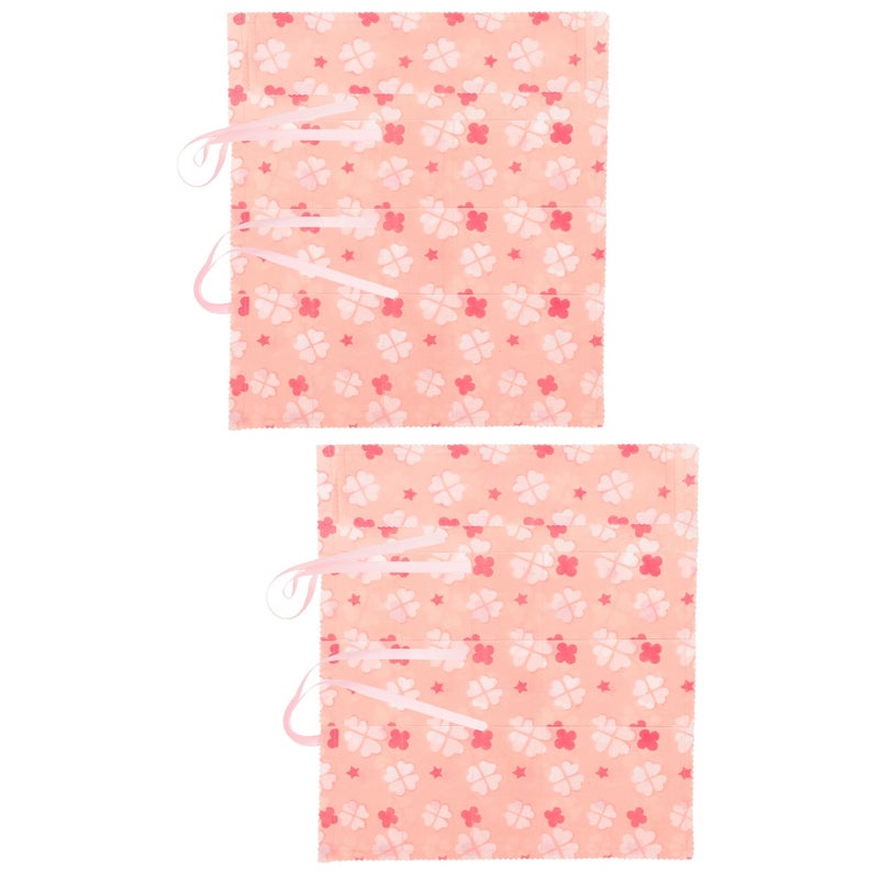 2pcs Bag Crochet Tool Container Crochet Tool Organize Bag Knitting Organizer - Image 1