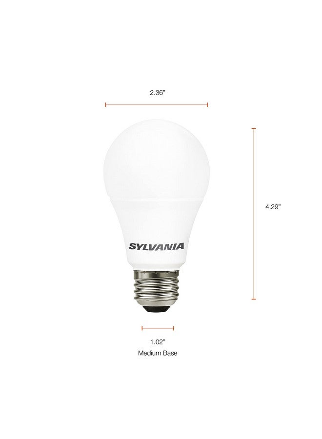 LEDVANCE SYLVANIA LED A19 Light Bulb, 60W = 8.5W, Non-Dimmable, Frosted Finish, 800 Lumens, 2700K, Soft White - 12 Pack (74469) - Image 4