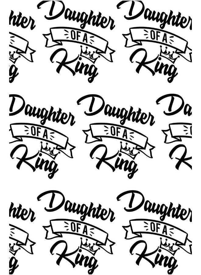 Daughter of a King Composition Notebook - Small Ruled Notebook - 6x9 Lined Notebook (Softcover Journal / Notebook / Diary)  - Image 2