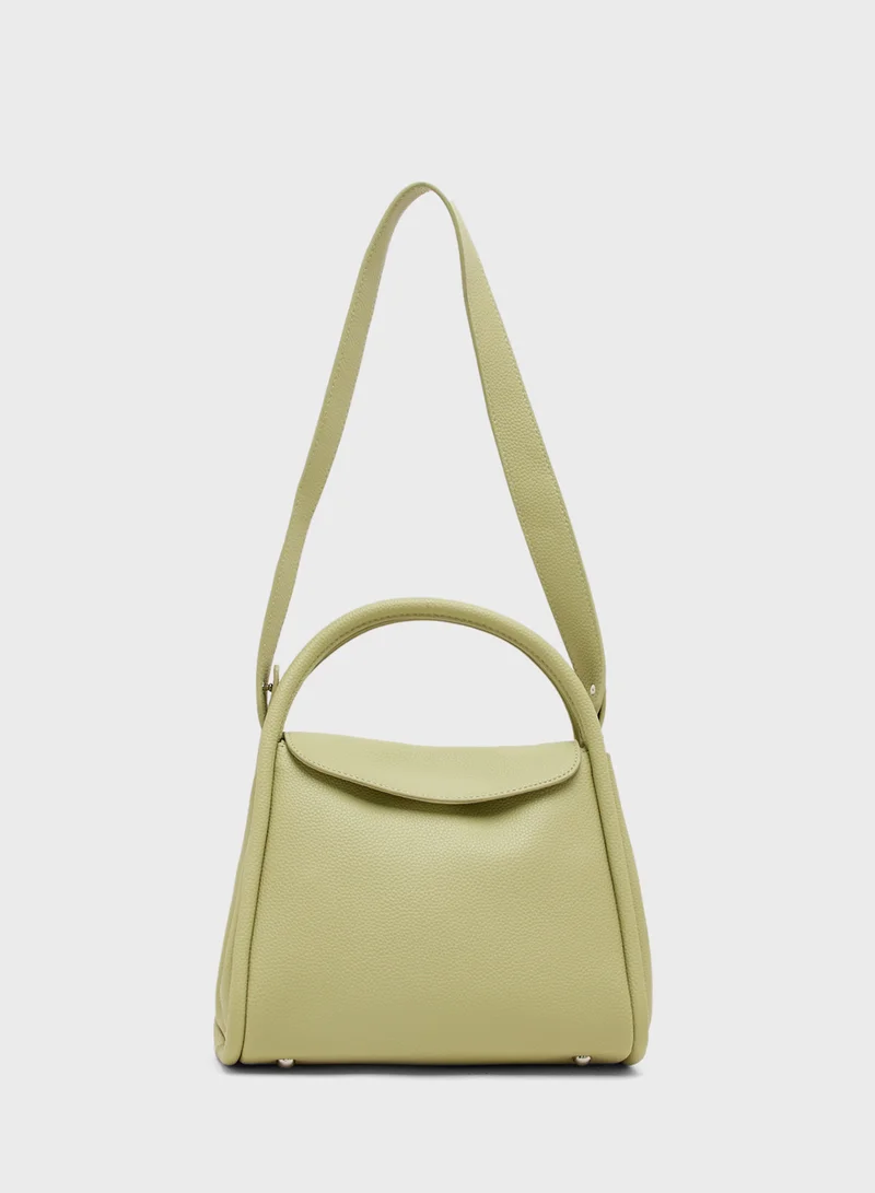 ELLA Top Handle Shoulder Bag with Strap