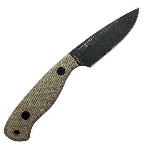 ESEE JG3 Black Oxide Fixed Blade w/Dark Tan Sheath - ESEE-JG3-BO - Image 2