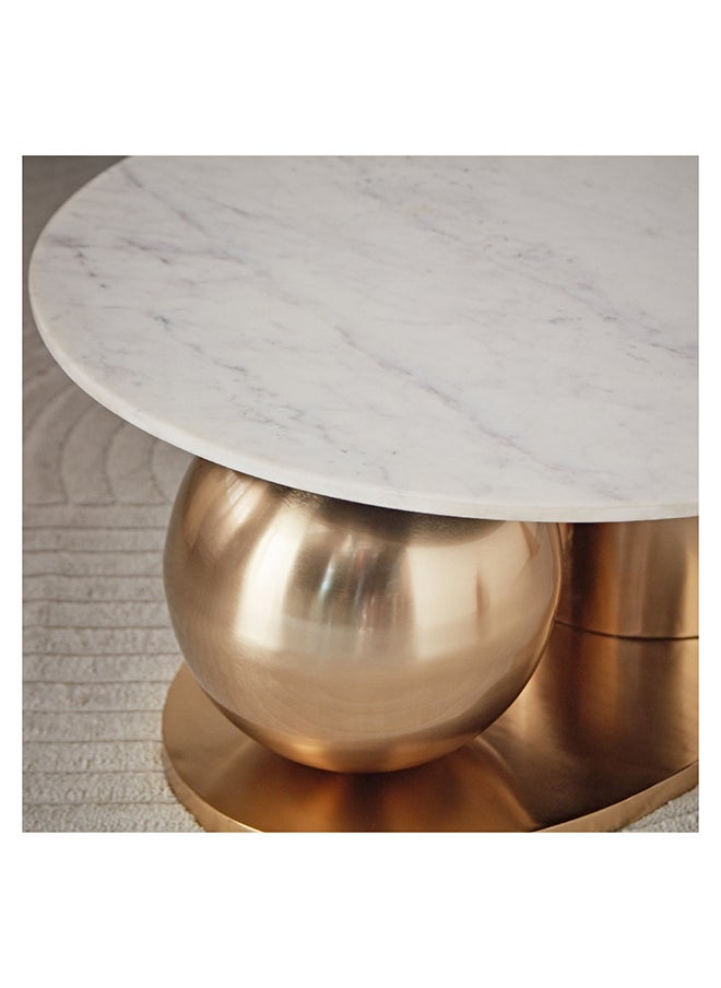 Gizza NXT White Marble Top Coffee Table 81 x 36 x 81 cm - pzsku/Z2DD86FC607A4BBA1169AZ/45/_/1719402600/0fb9b37a-06bc-49fe-97c5-b6359eac9a78