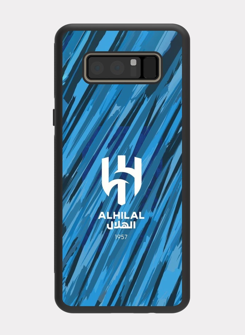 بكسلات كفر سامسونج جالكسي نوت 8 نادي الهلال ازرق - Image 1