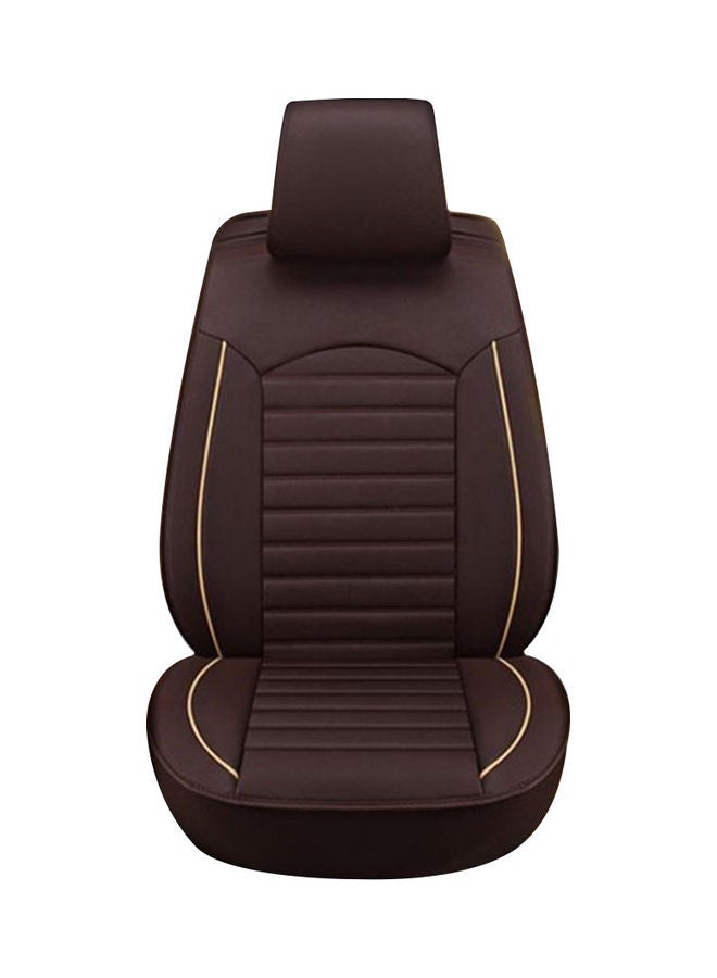 Loquat PU Leather Universal Car Front Seat Cover - Image 1