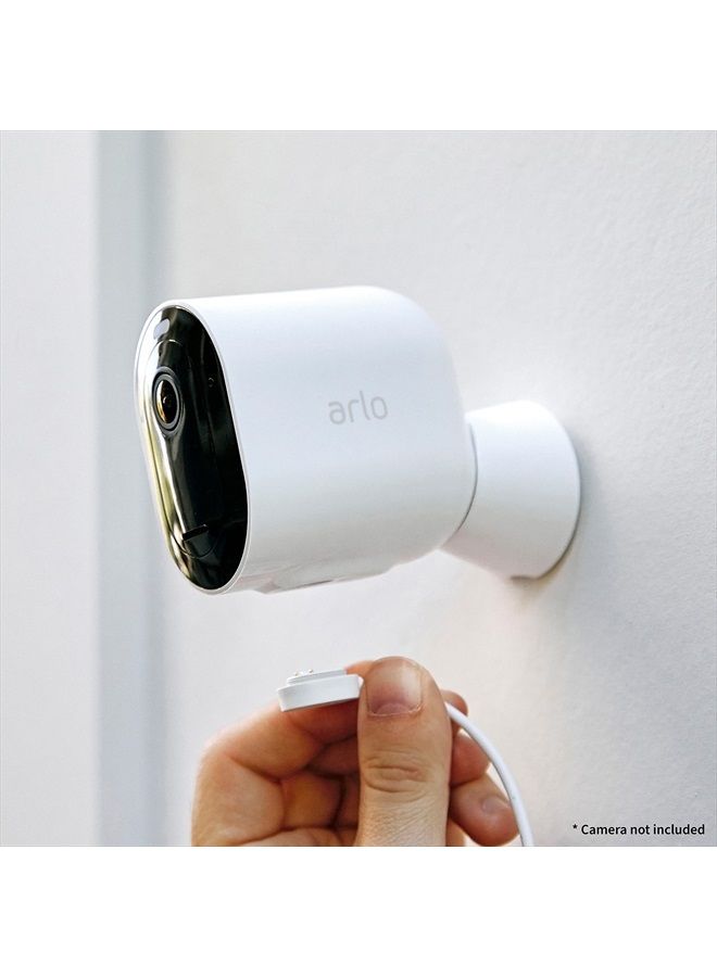 ARLO Outdoor Charging Cable - Arlo Certified Accessory - 25 ft, Weather Resistant Connector, Works with Arlo Pro 5S 2K, Pro 4, Pro 3, Ultra 2, Ultra, Floodlight, and Go 2 Cameras, White - VMA5600C - Image 5