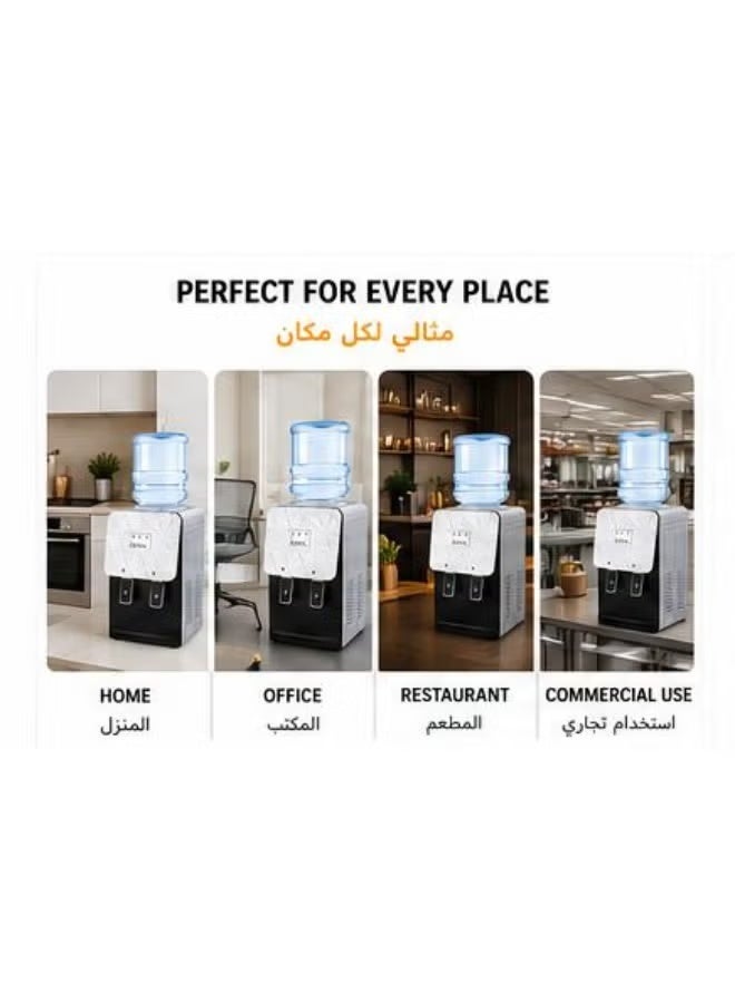 Dinex DENX DX4506 Water Cooler and Dispenser for Hot and Cold Water with Child Safety Lock and Stainless Steel Tank - Image 3