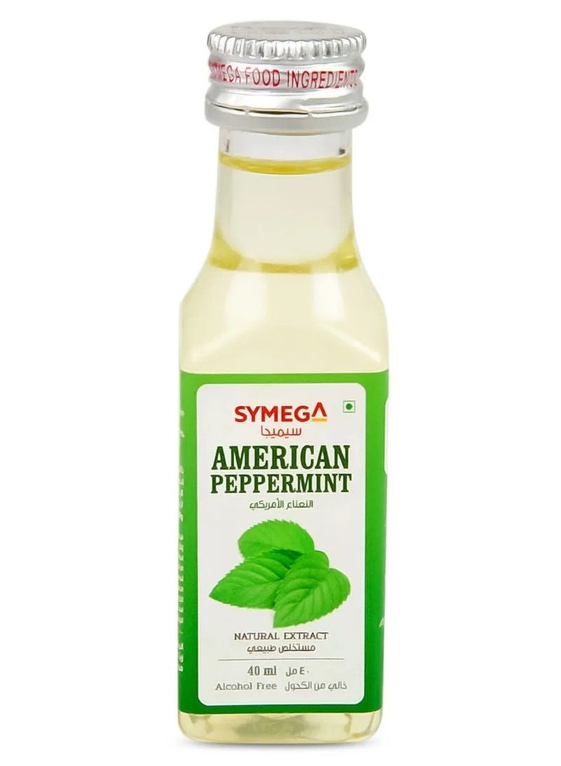 American Peppermint Oil Natural Extract Alcohol Free 40 ML