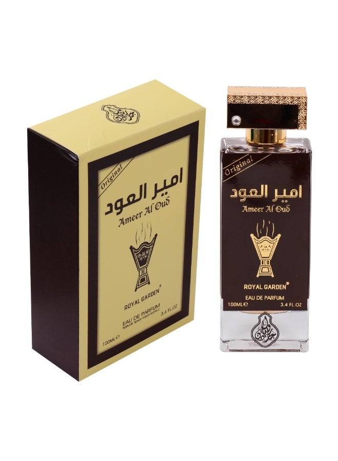 Royal Garden Perfumes Ameer Al Oud Perfume for Women and Men, 100 ml - Image 3