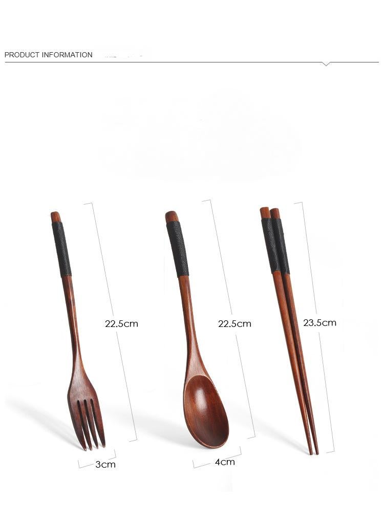 general 5-Piece Wooden Bowl Wooden Milk Tea Bowl  - Image 4