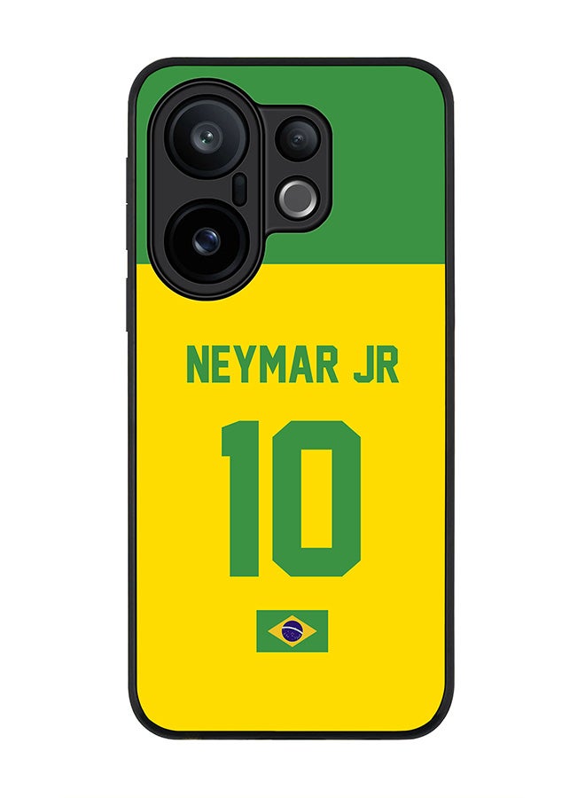 Stylizedd For vivo X200 FE / S30 Pro mini Case,Slim fit Camera Protection, Shockproof Thin Phone cover  - Football - Brazil,  Neymar Jr