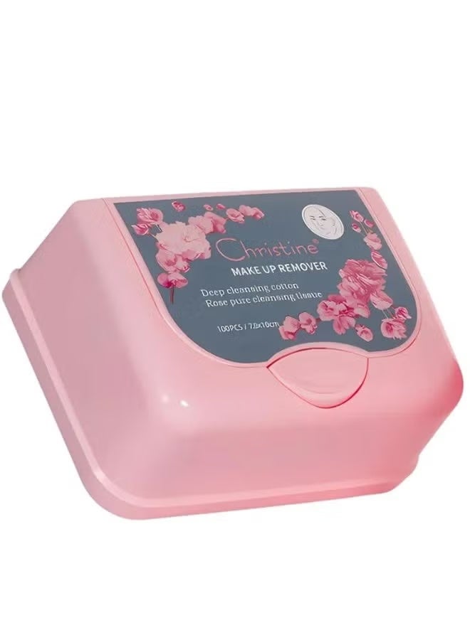 كريستينا مناديل فاخرة لتنظيف البشرة وازالة المكياج 100منديل - Image 1