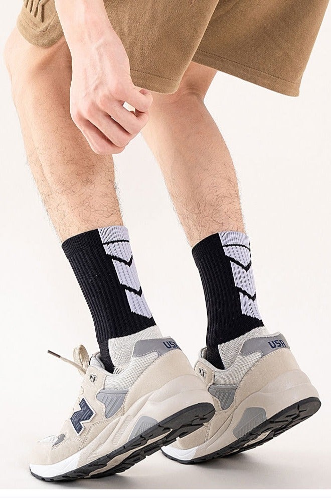 infino 5 Pairs of Non-Slip Grip Pads for Men's Football and Basketball Socks - Image 3