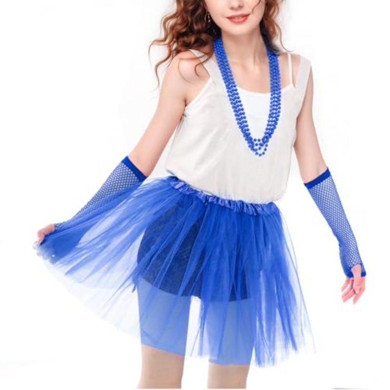 Lystaii 1 PC Tutu Skirt Tulle Laye Tutu Skirt for Party Costume Birthday Running Accessories - Image 2