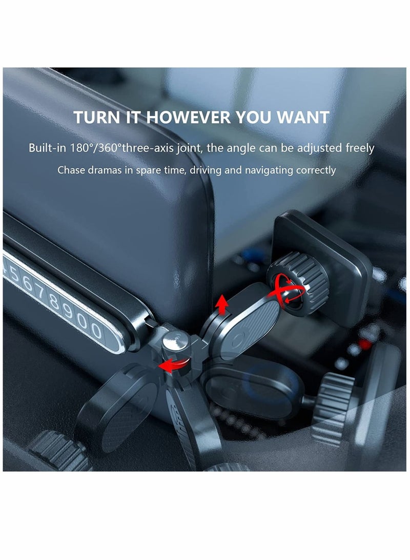 SYOSI Phone Mount Suspended Screen Mount for Tesla Magnetic Car for Model 3 Y 360 Degree Adjustable Head Universal All Devices - Image 2