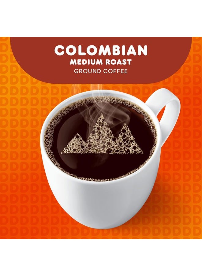 Dunkin Donuts قهوة مطحونة، كولومبية 11 أونصة - Image 5