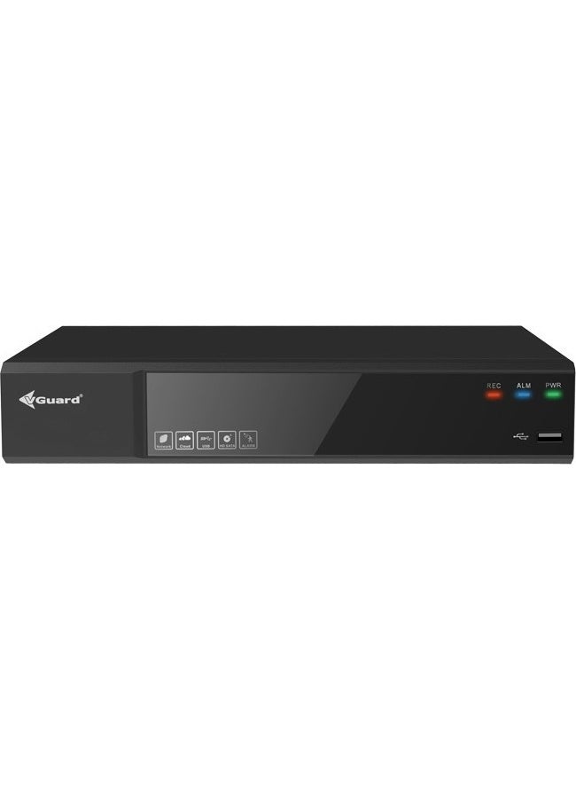 Vguard - Vg 4C1E Nvr 4 Channel 5mp H.265+ 1 Disc Network Recorder - Image 1