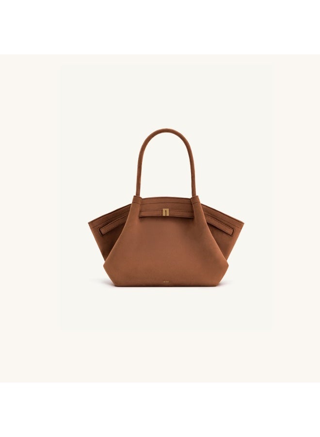 JW PEI JW PEI Hana Large Size New Style Women's Single-Shoulder Handheld Bag, Large-Capacity Commuter Tote Bag 