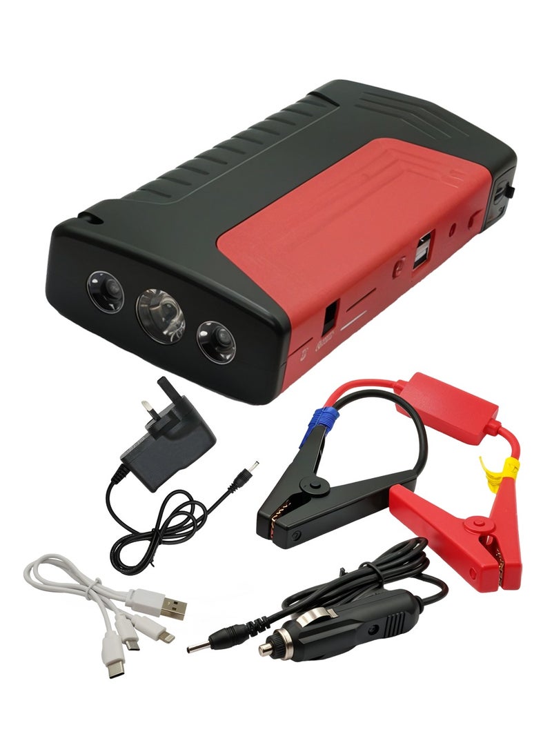 SPIDER SPIDER Car Jump Starter 800000 mAh 12V Auto Mobile Emergency Mobile Power Supply Three Bright Emergency Lights GF-101  - Image 2