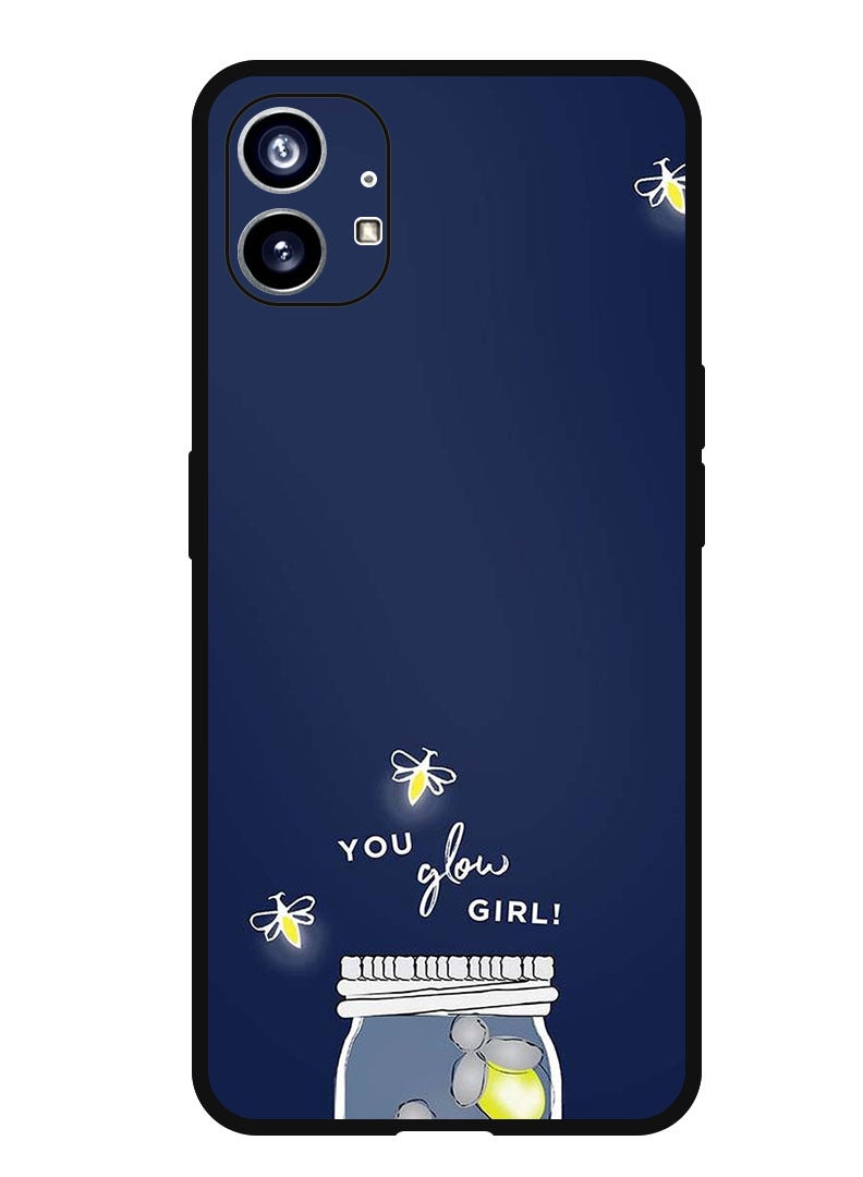 Theodor Protective Case Anti Scratch Shock Proof Bumper Cover For Nothing Phone 1 You Glow Girl - Image 1