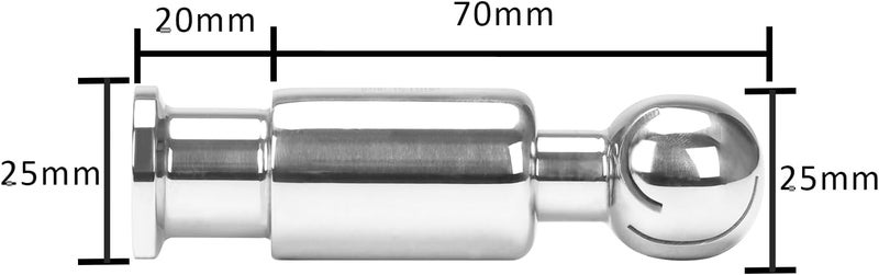 DERNORD DERNORD Rotary Spray Ball Clamp Type CIP Tank Cleaning Ball 360 Spray Pattern Stainless Steel 304 12 Tri Clamp Connection  - Image 4