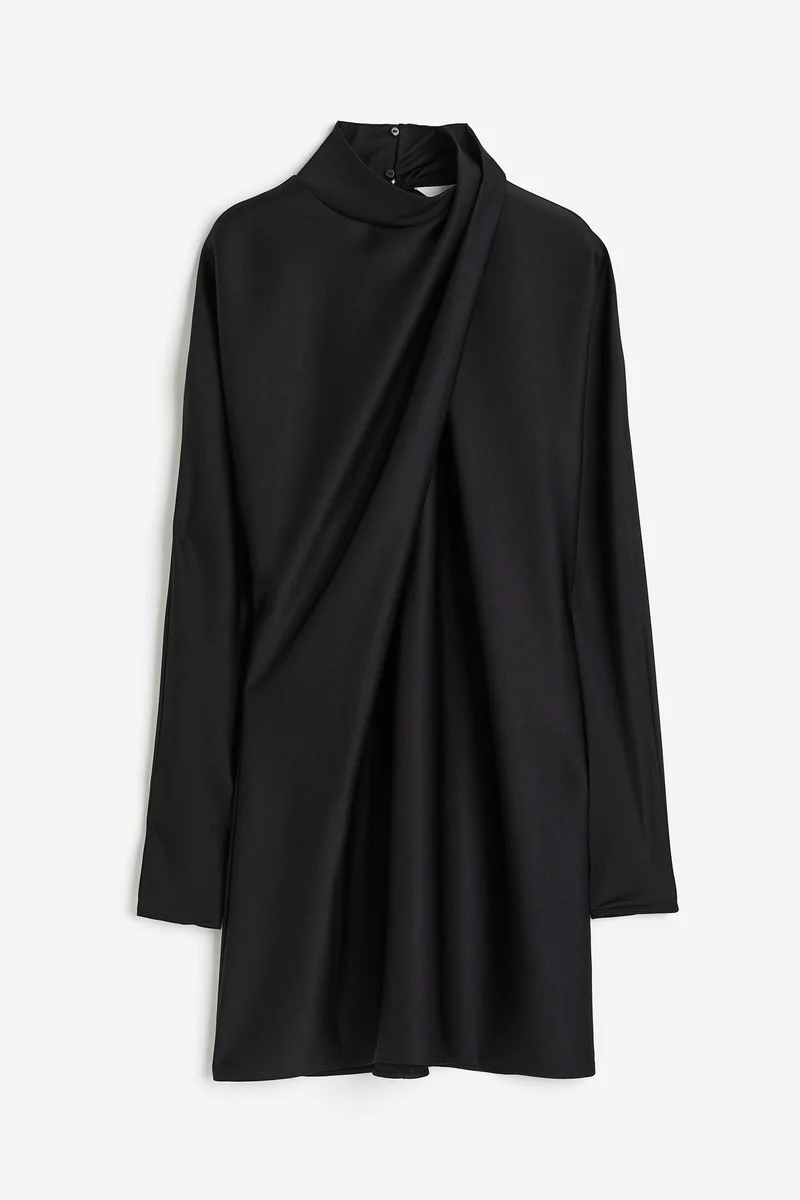 H&M Drapped Knitted Dress