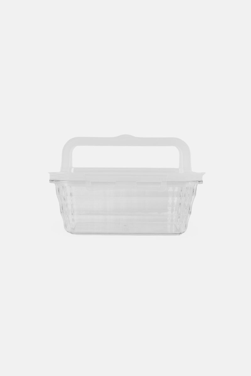 Chef's Club 6 Pieces Plastic Food Storage With Lid Containers Set, Transparent - Image 3