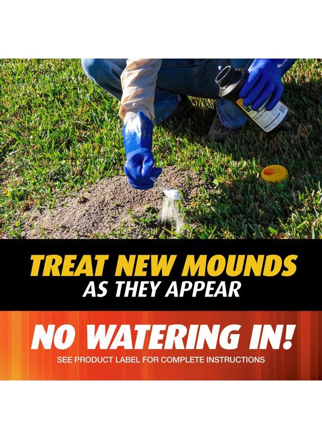 Ortho مبيد النمل الناري أورثين 1، يقتل الملكة، يدمر حتى 189 تلة، يبدأ العمل خلال 60 دقيقة، 14 أونصة - Image 3
