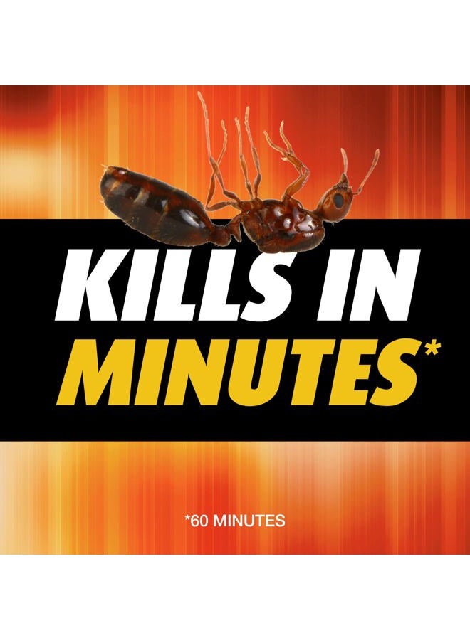 Ortho مبيد النمل الناري أورثين 1، يقتل الملكة، يدمر حتى 189 تلة، يبدأ العمل خلال 60 دقيقة، 14 أونصة - Image 4