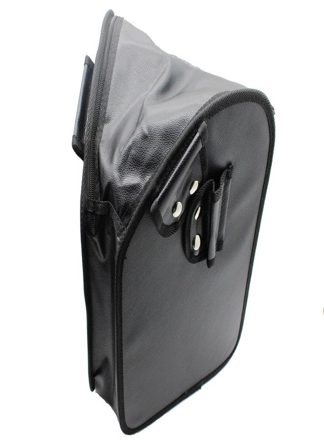 ComsenMed 3 Wheel rollator Storage Bag,Bag for 3 Wheel Walker,Pouch Bag for 3 Wheeled Rollator Walker, 3-Wheel Walker Bag,Tote Bag with Snaps,3 Wheel rollator Universal Replacement Part.(1Ea,Black) - Image 1