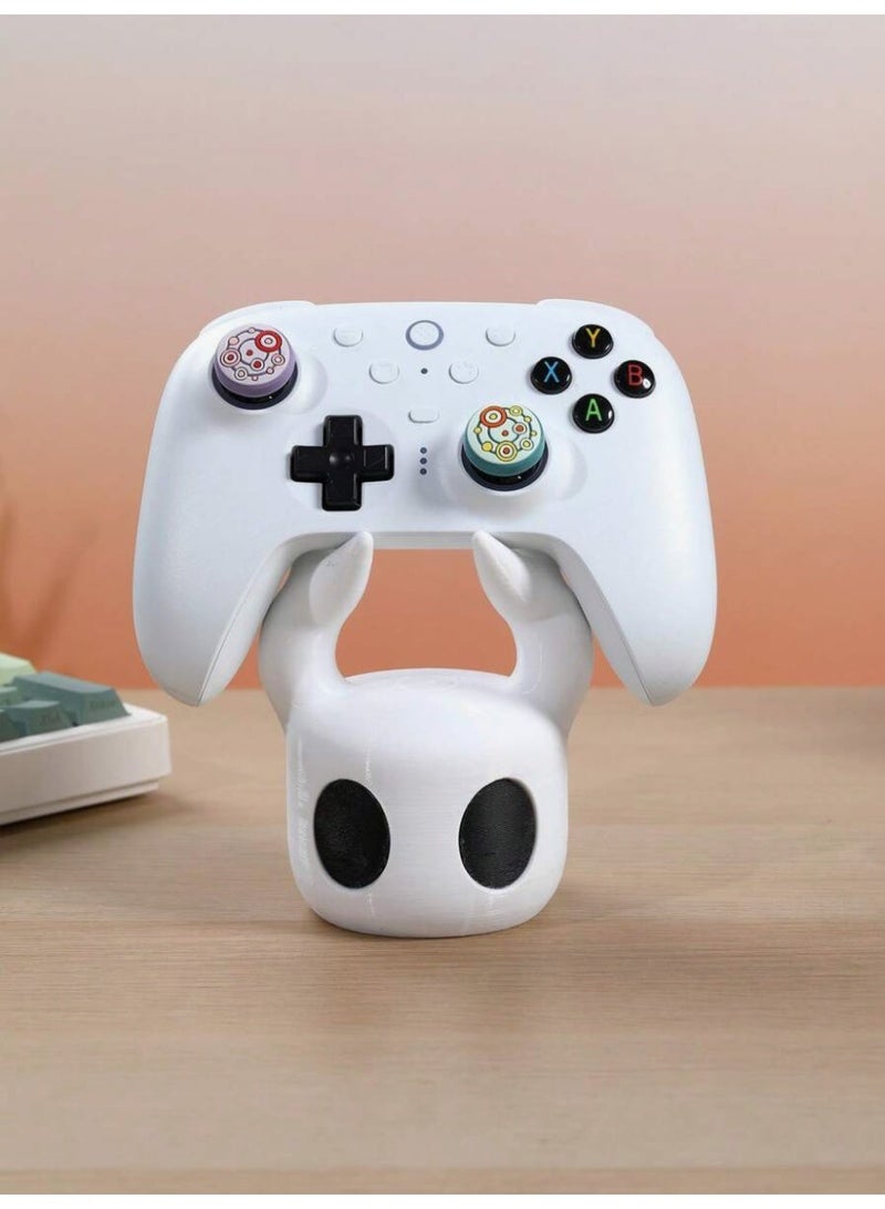 HPRT 3D Printed Game Controller Stand, Controller Holder For PS5 And Standard Gamepads, White PVC Hollow Figure Desktop Decor (11.8 x 8.5 x 7.9 cm) - Image 5
