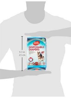 Simple Solution Simple Solution Disposable Diapers, Medium (12 Pack)  - Image 3