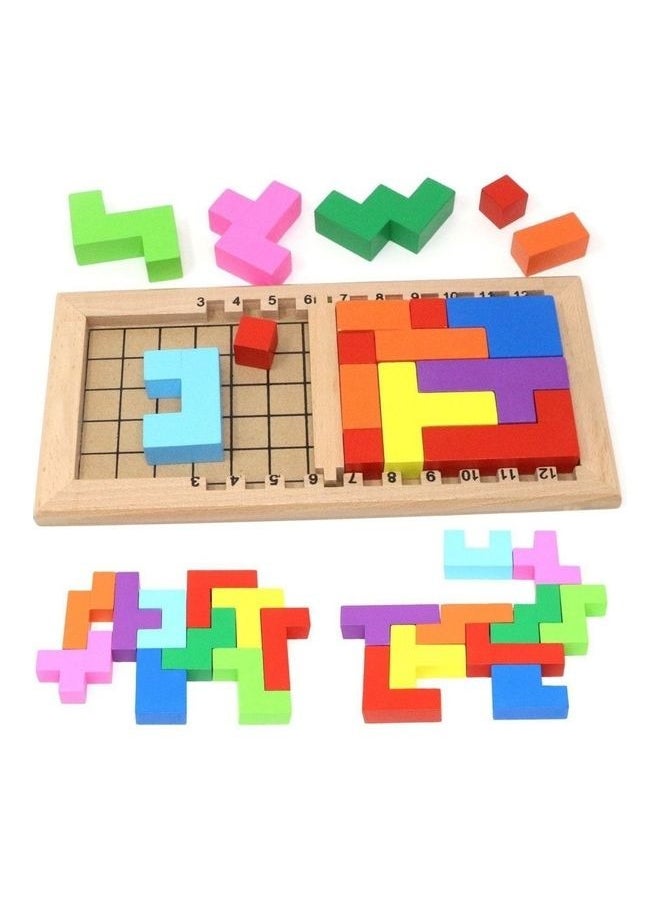 Generic Katamino Challenge Wooden Board Game 