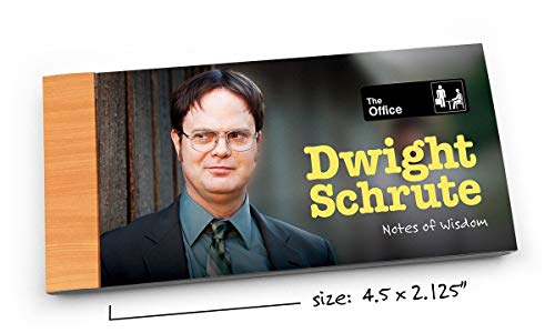 Papersalt The Office Merchandise, Dwight Schrute Wisdom Notes Funny Quotes from The Office TV Series - Image 3