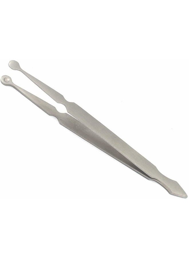 BEAD BALL HOLDING TWEEZERS 4 1/2 PIERCING TOOL