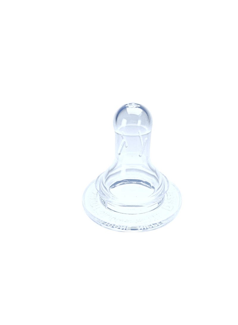 جابلو حلمة رضاعة مصنوعة من  السيليكون مضادة للمغص حجم كبير - Image 1