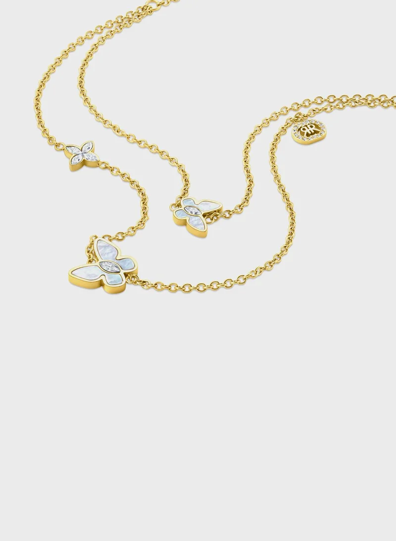 CERRUTI 1881 Chain Detail Layered Necklace
